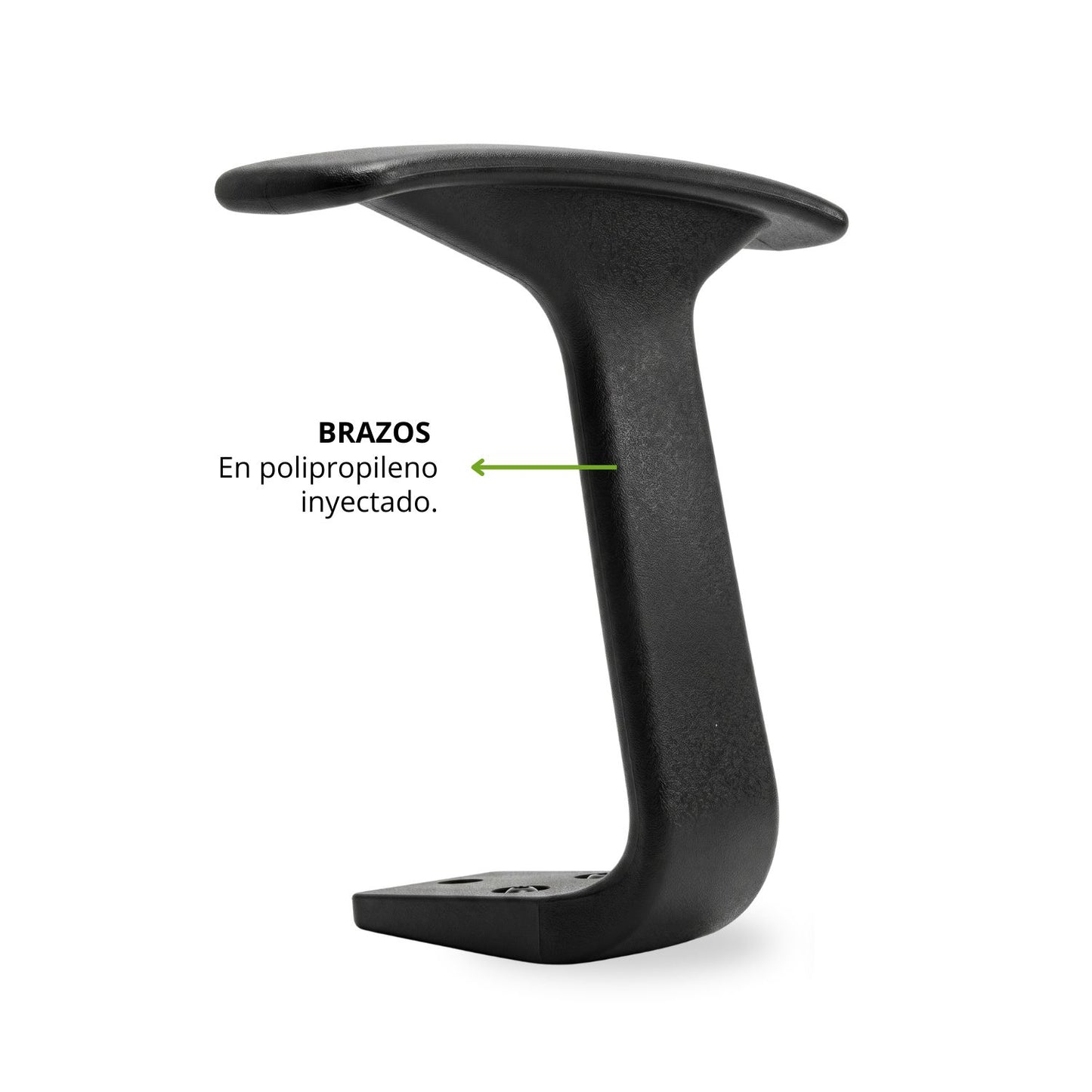 Par De Brazos Fijos  Para Silla De Oficina