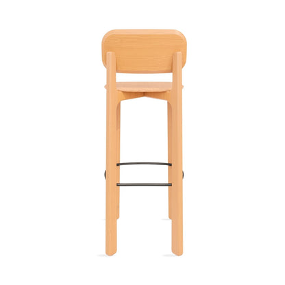 Silla De Barra Ivera Madera 100x42x38