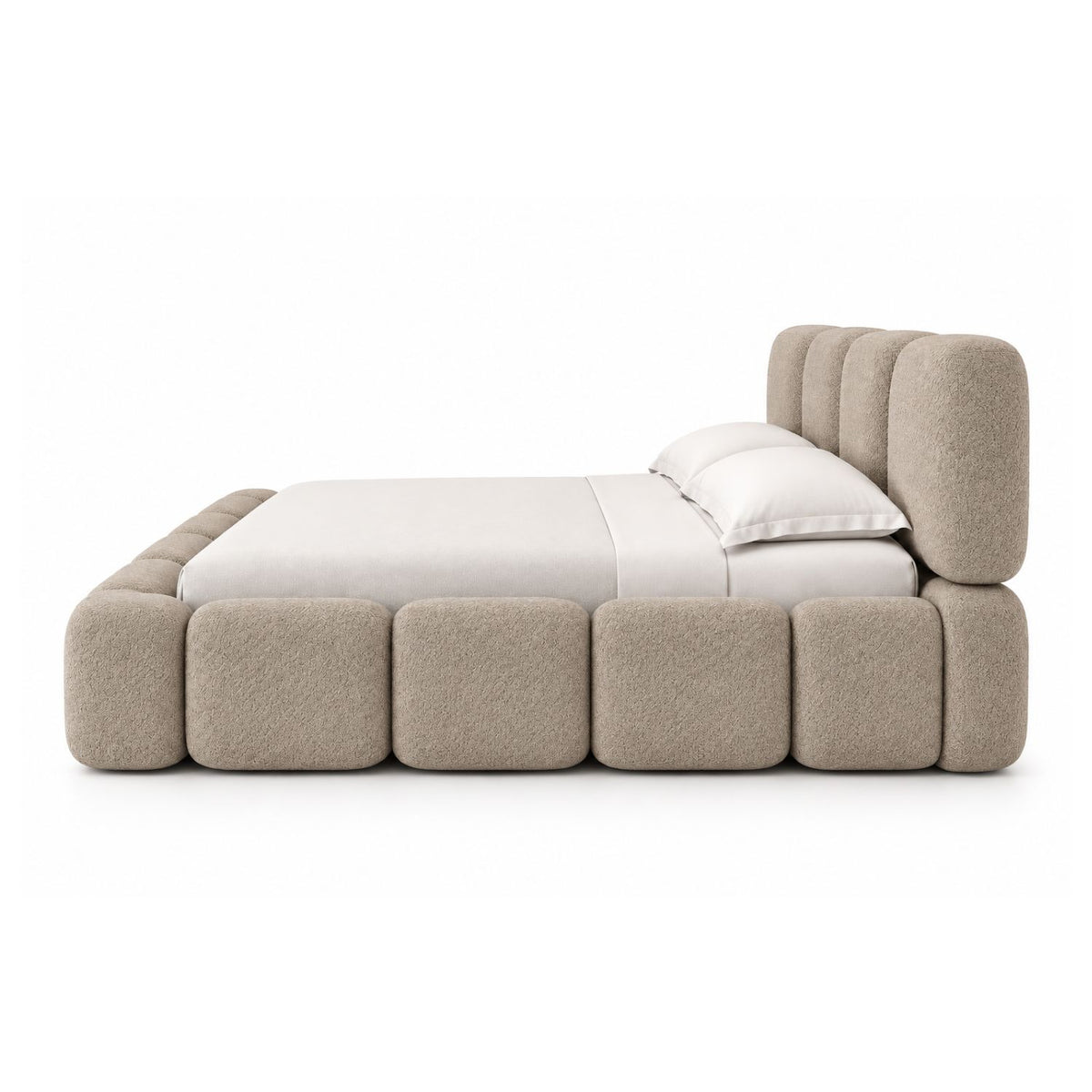 Cama King Tommy En Madera Pino 200x200 Camel