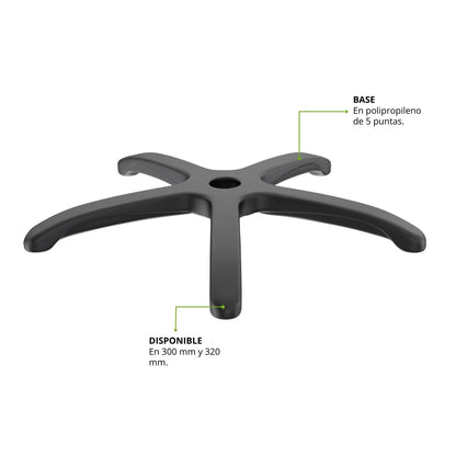 Araña De Nylon Para Silla De Oficina 60X31X5
