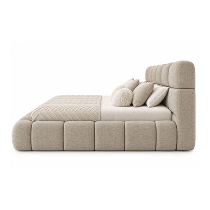 Cama Nube Doble En Madera Pino 140x190 Beige