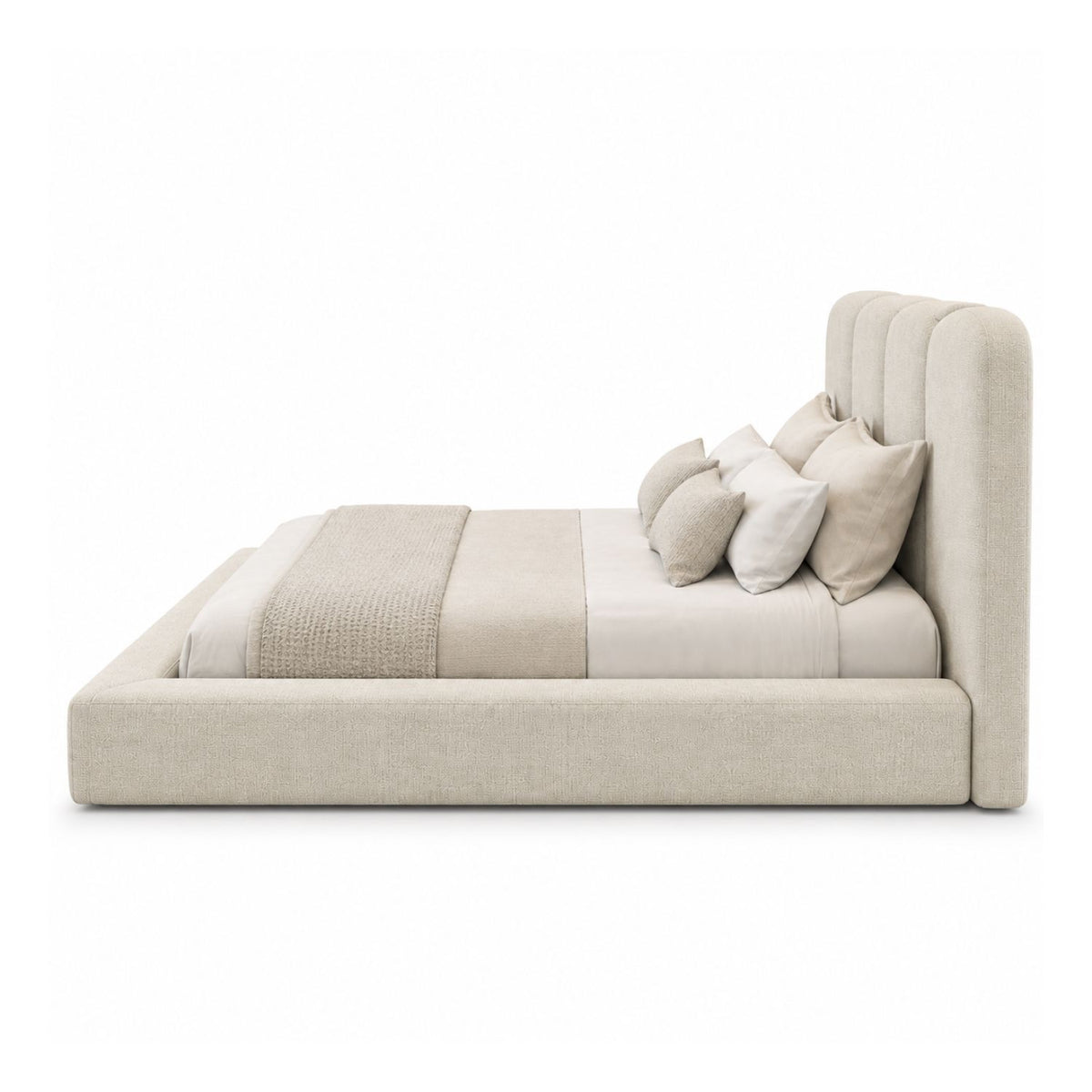 Cama Doble Paleta Nix En Madera Pino 140x190 Arena
