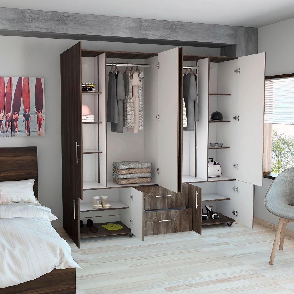 Closet Rese Avellana Y Blanco