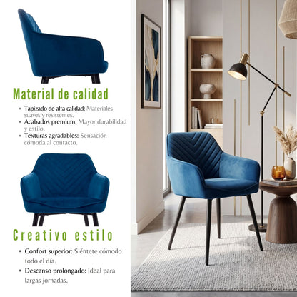 Poltrona Piramid Azul