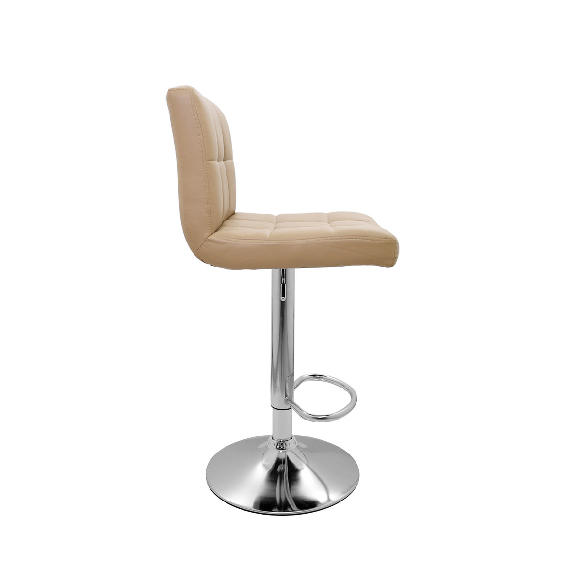 Silla de Barra Leo Beige