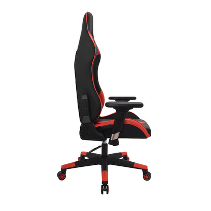 Silla Gamer Ergonomica Brazos 3D Saly Negro Rojo