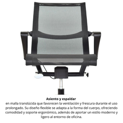 Silla de Oficina Shantal Negra