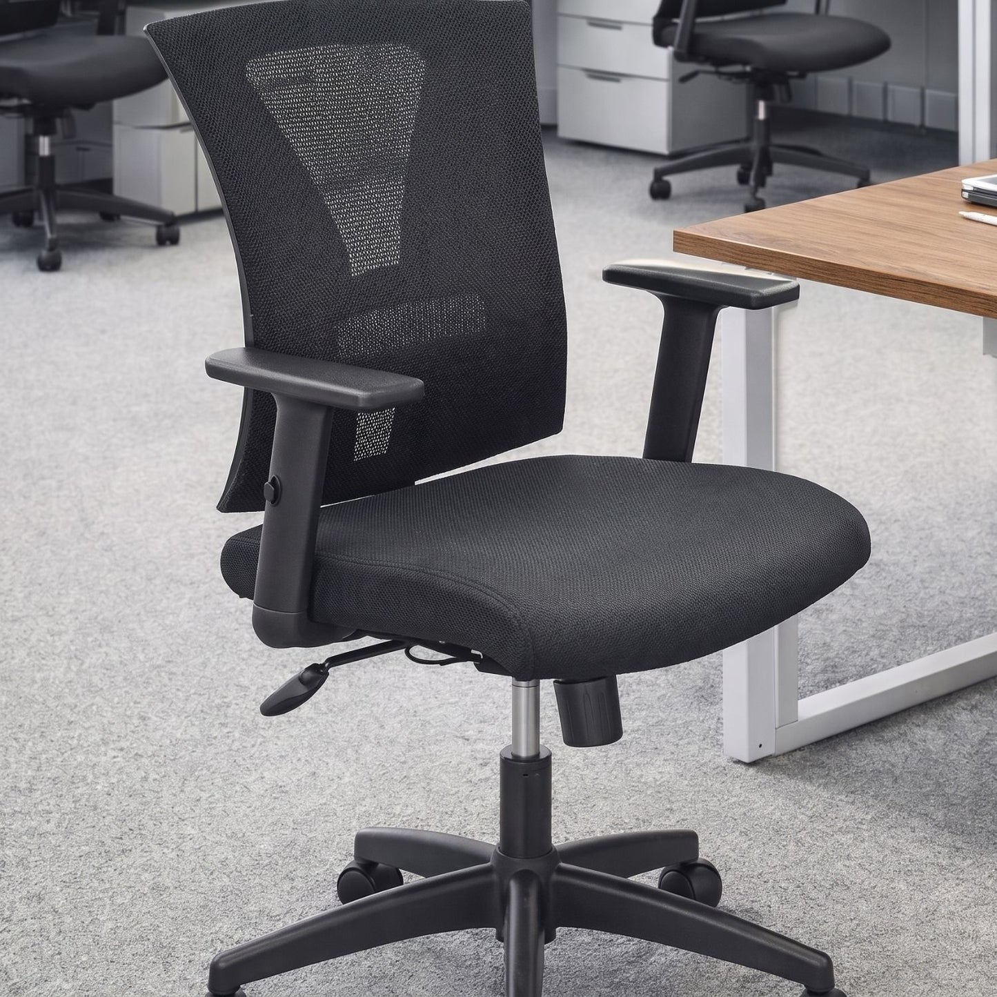 Par De Brazos Regulable En Altura Para Silla De Oficina