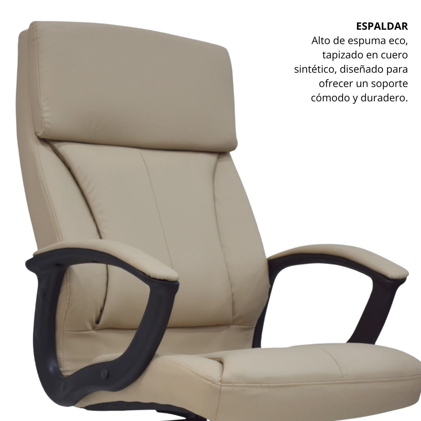 Silla Presidencial Altus Beige 101x52x51