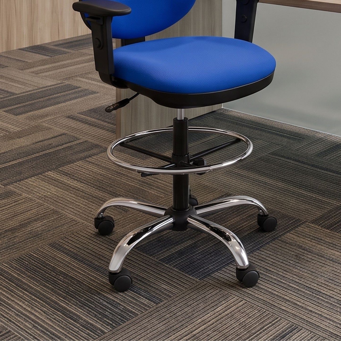 Aro Cromado Para Silla Cajero