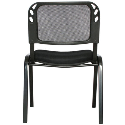 Silla Interlocutora Isosceles Malla Prana  negra