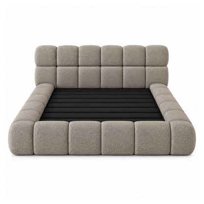 Cama Nube King En Madera Pino 200x200 Café