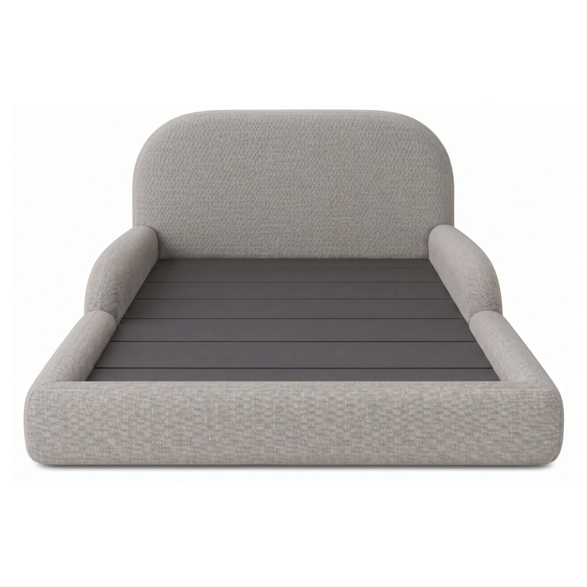Cama Infantil Montessori con Madera Pino  100x190 Camel