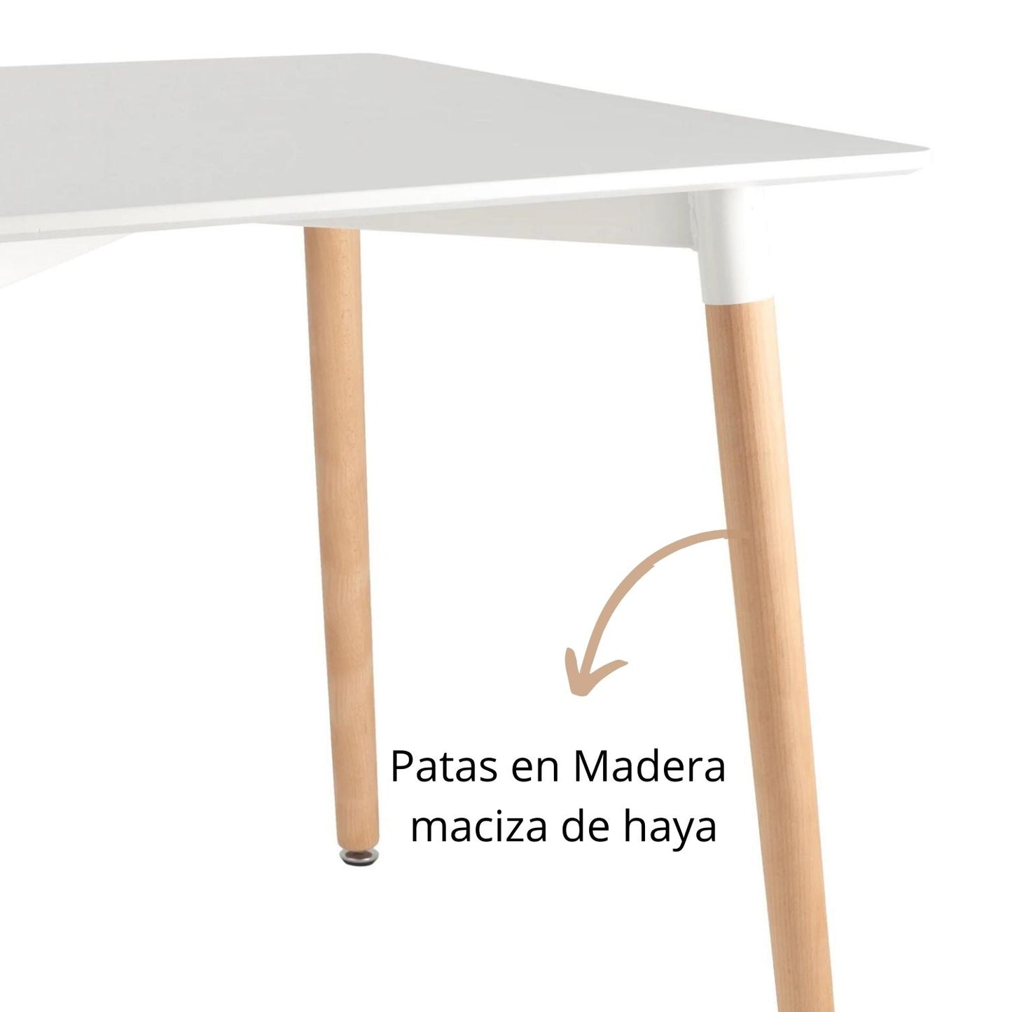 Mesa Eames Rectangular Blanca