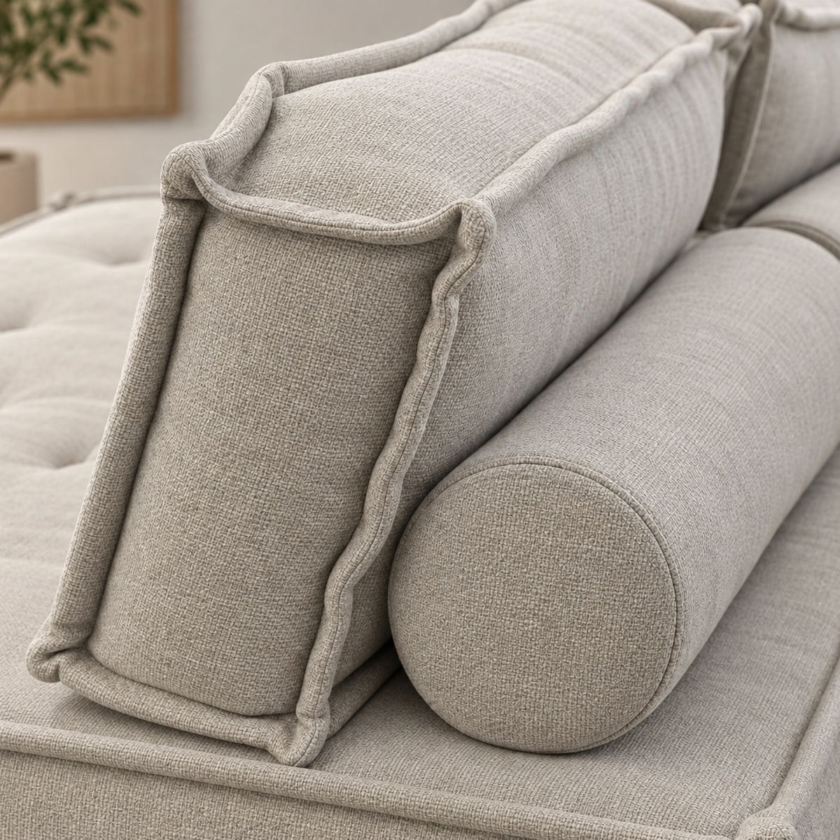 Sofa Cama Multifuncional Alexa Taupe