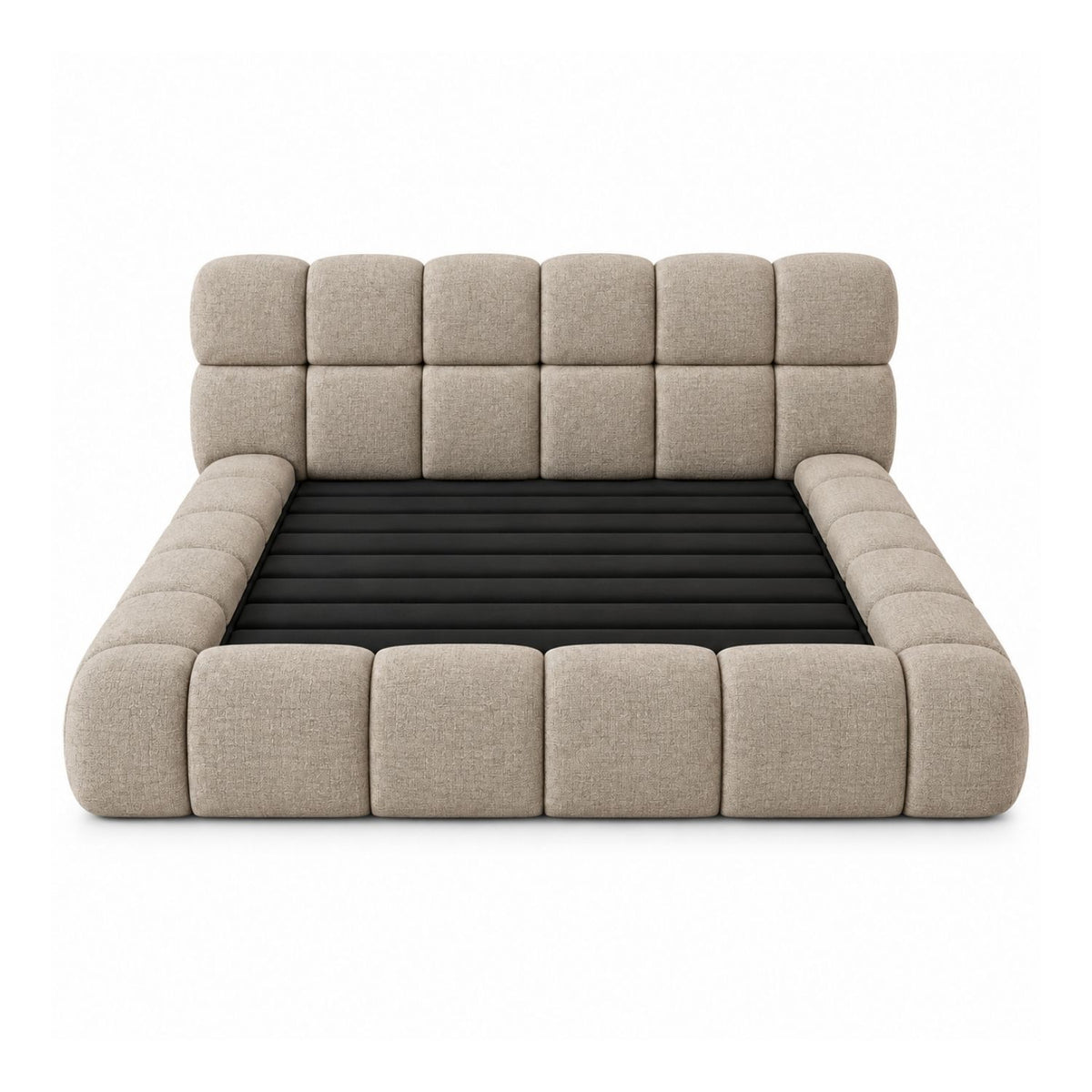 Cama Nube Doble En Madera Pino 140x190 Beige