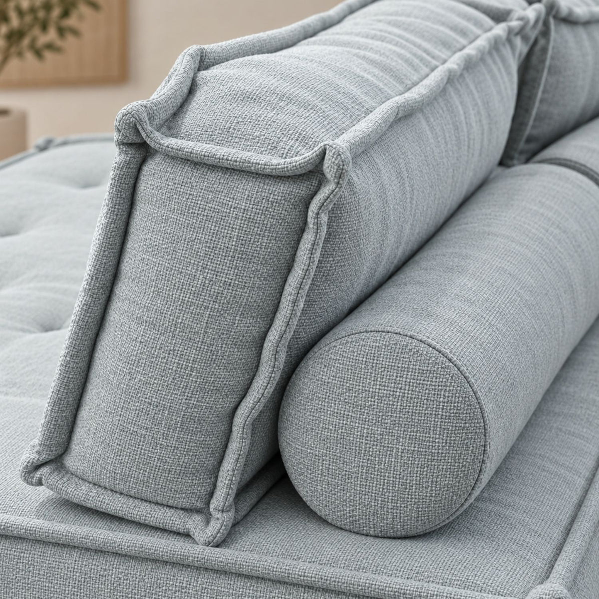 Sofa Cama Multifuncional Alexa Gris Perla