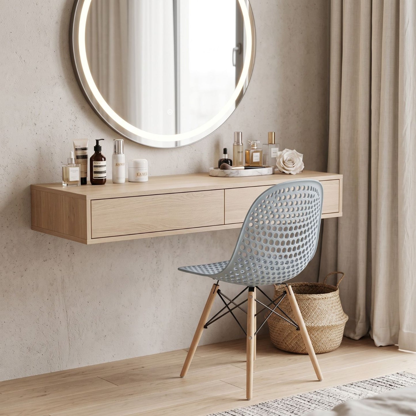 Silla De Comedor Eccoh Gris