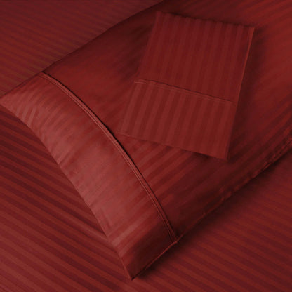 Sabanas Hoteleras Luxury 300 Hilos Queen 160 x 190 Rojo