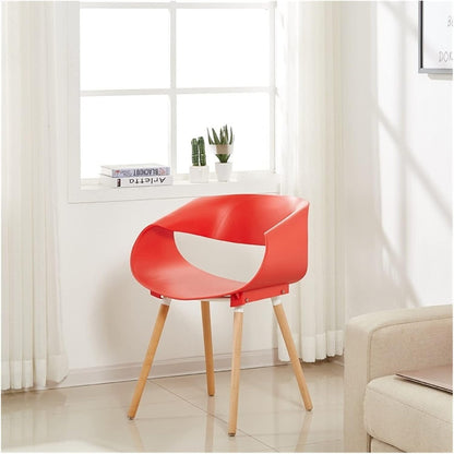 Silla  Set x2 Nordic Rojo