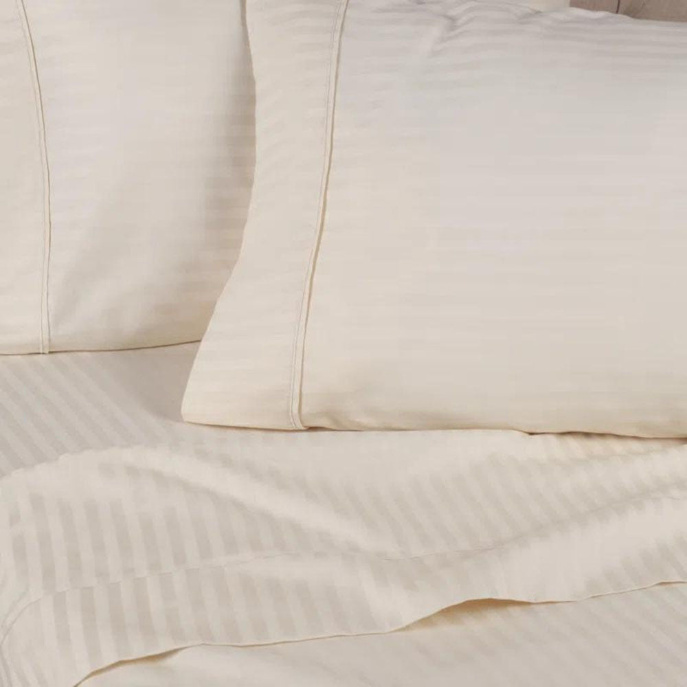 Sabanas Hoteleras Luxury 300 Hilos Sencillas 100 x 190 Beige