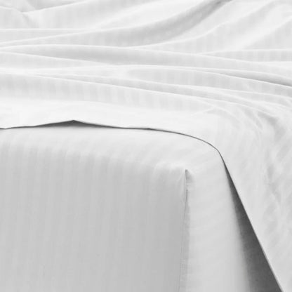 Sabanas Hoteleras Luxury 300 Hilos Sencillas 100 x 190 Blanca