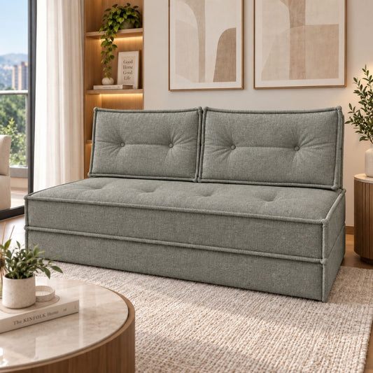 Sofa Cama Multifuncional Alexa Gris Plomo