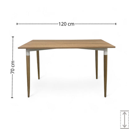 Juego de Comedor Premium Kano con 4 Sillas Eames Exclusive