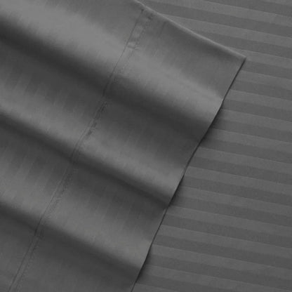 Sabanas Hoteleras Luxury 300 Hilos Sencillas 100 x 190 Gris oscura