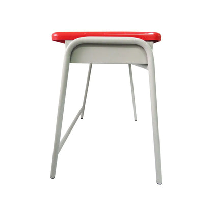 Pupitre Infantil Clase 1-2 Unipersonal 64x40x60 roja