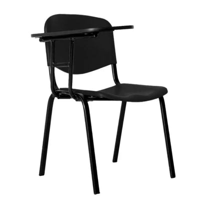 Silla Universitaria Isosceles Brazo Fijo  negro