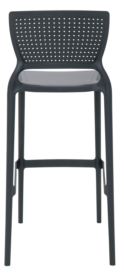 Silla de Barra Alice Negro