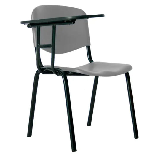 Silla Universitaria Isosceles Brazo Fijo  gris