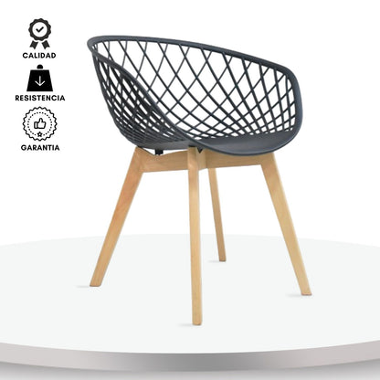 Silla Trina Negro