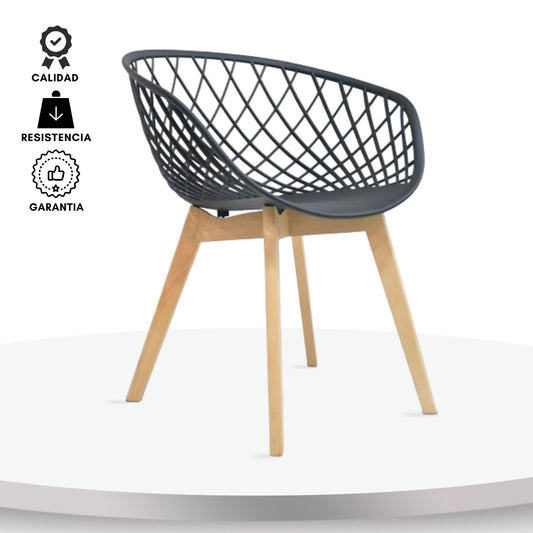 Silla Trina Negro