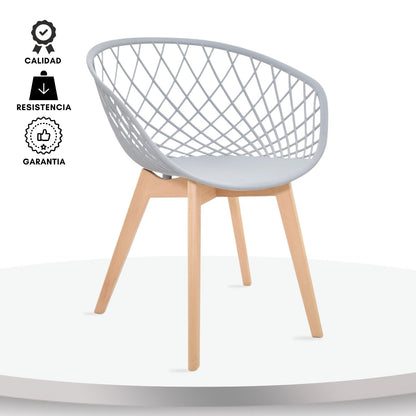 Silla Trina Gris