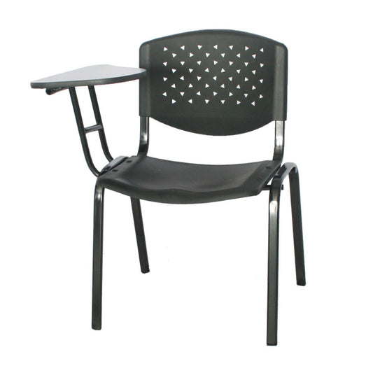 Silla Universitaria Lille Brazo  Abatible negro