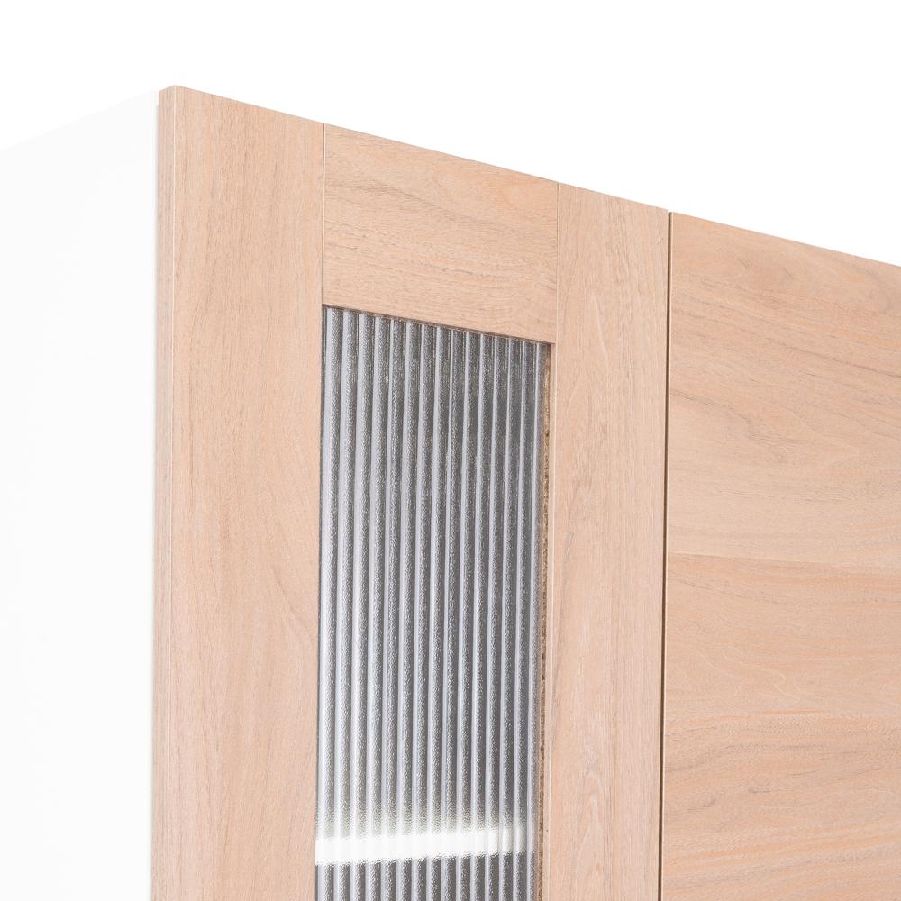 Alacena Nimora Blanco Y Chocolate