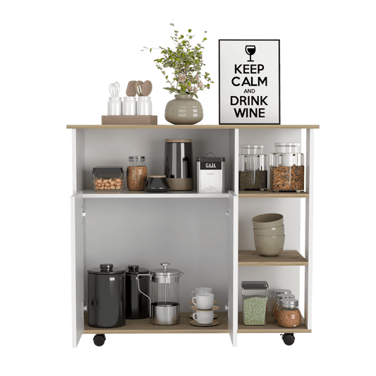 Meson De Cocina Ulmari 2P  Blanco Duna