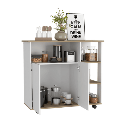 Meson De Cocina Ulmari 2P  Blanco Duna