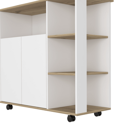 Meson De Cocina Ulmari 2P  Blanco Duna