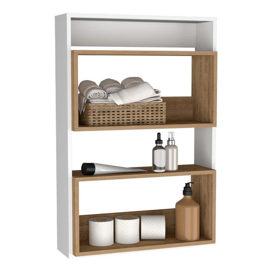 Gabinete De Baño Lovari Miel Y Blanco