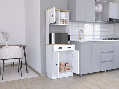 Alacena Kalver Blanco Y Miel