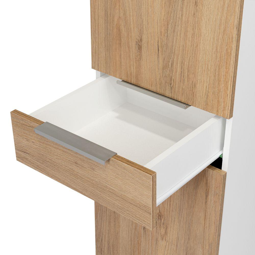 Alacena Lyvora Blanco Y Rovere