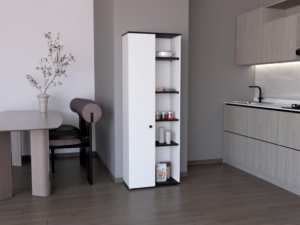 Alacena Multiusos Holidays Blanco Y Wengue