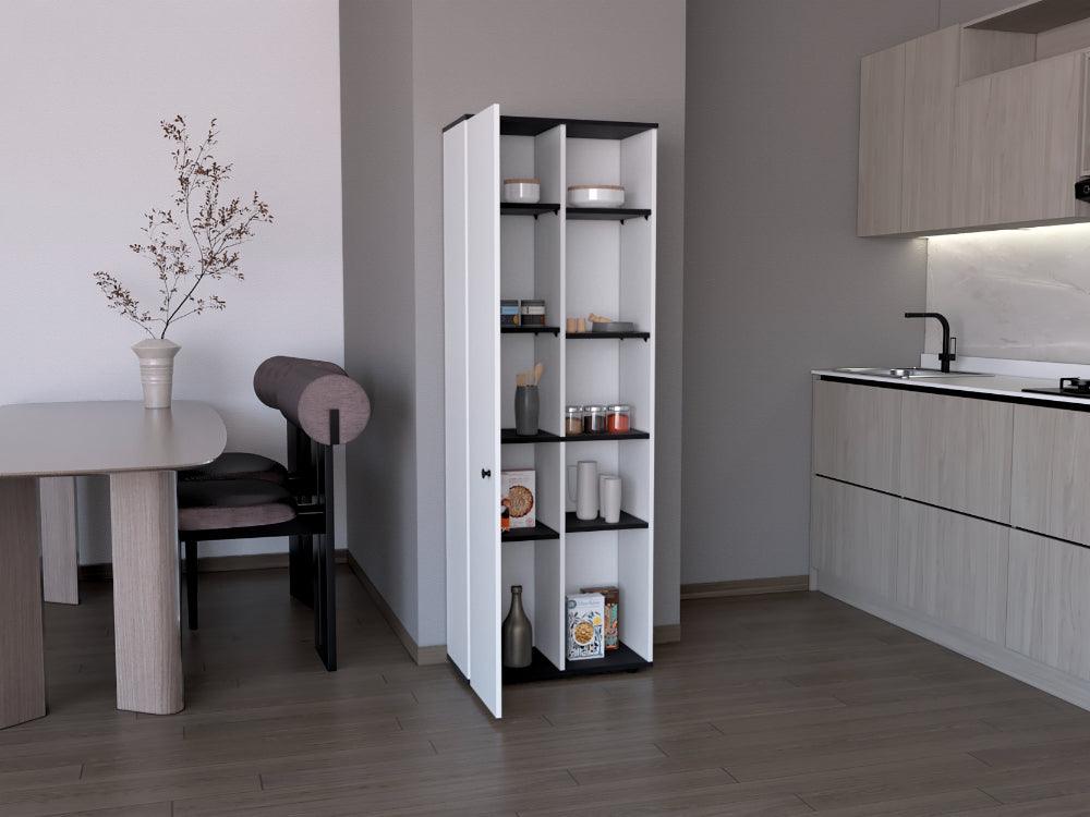 Alacena Multiusos Holidays Blanco Y Wengue