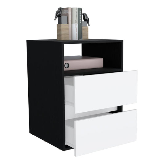 Archivador Rinosol Wengue Y Blanco