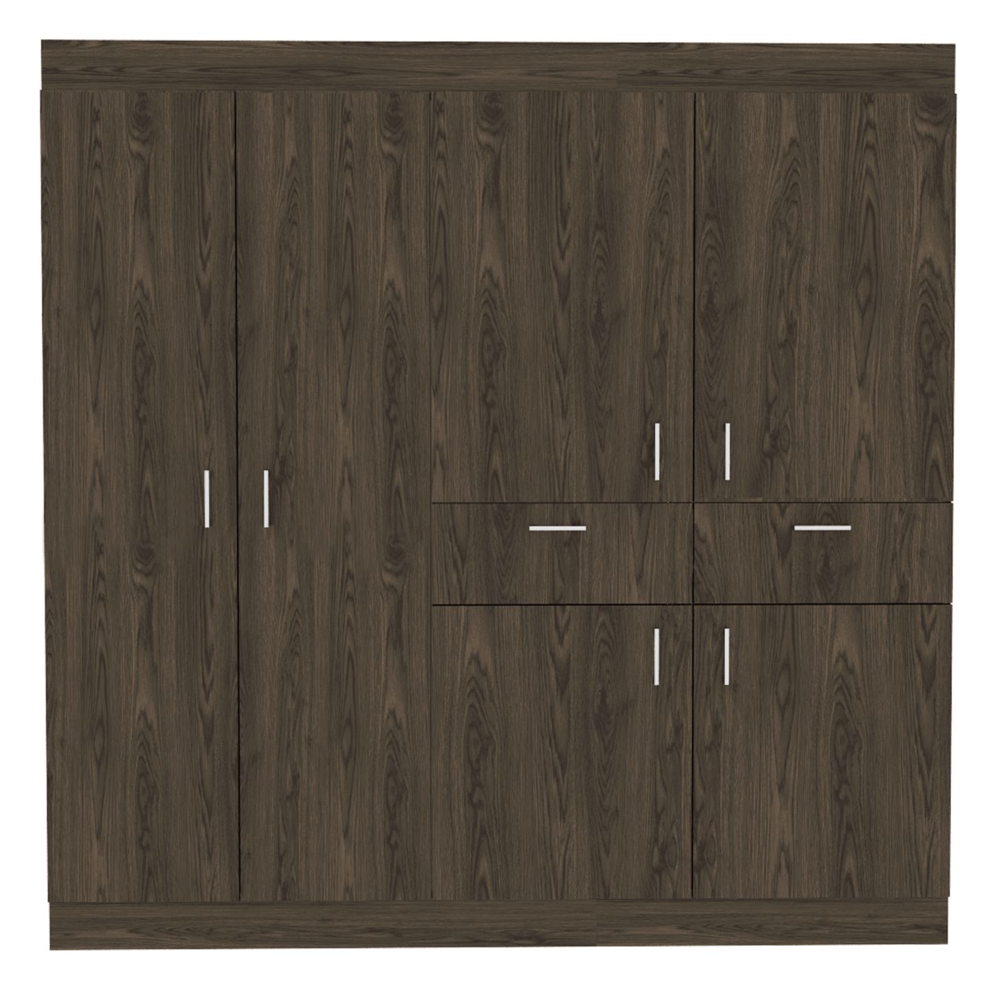 Closet Cotta Chocolate Y Blanco