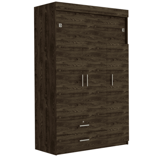 Closet Perlino Z 120 Chocolate Y Blanco