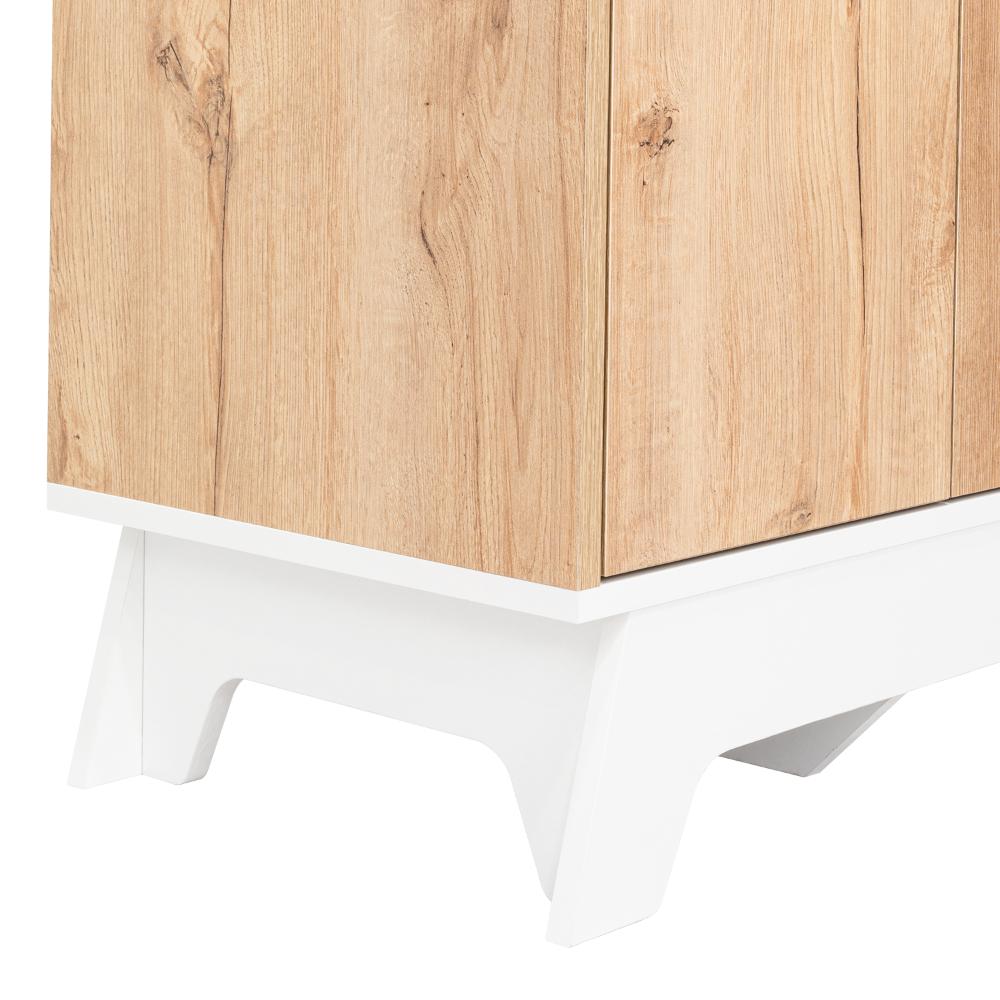 Alacena De Cocina Truncos Bi Color Duna Blanco